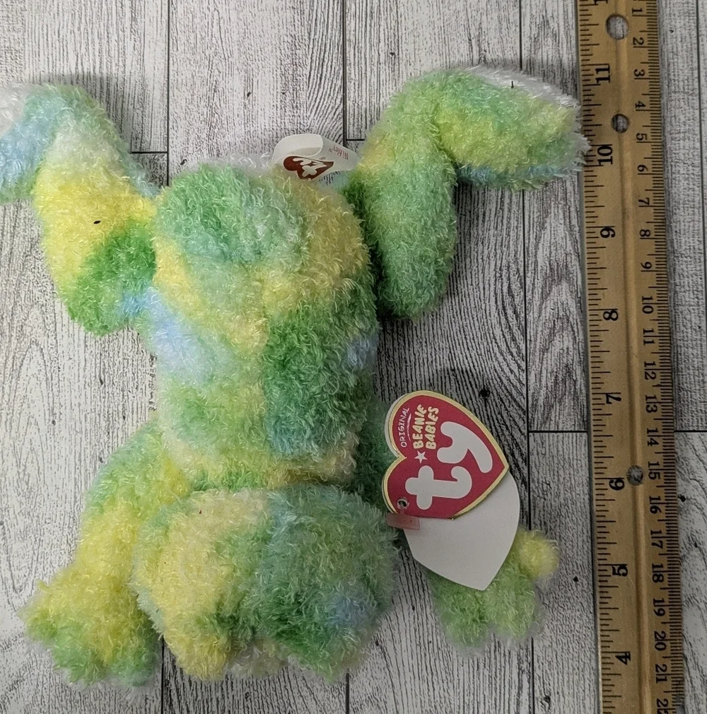 Ty Webley Stuffed Animal - Green and Yellow